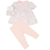 M14267: Baby Girls 3 Piece Outfit (0-6 Months)